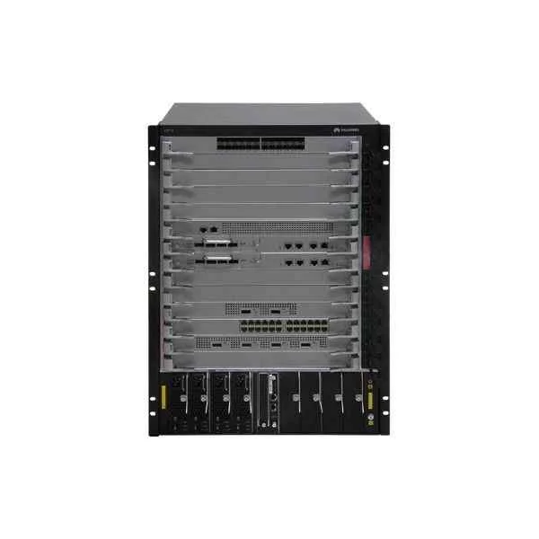 Huawei S7712 Basic Engine POE Bundle(Including PoE Assembly Chassis,800W AC Power*2,2200W AC Power*2,POE Interface Card*2)

